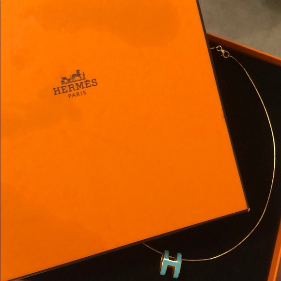 Hermes H necklace - Picture 4 of 7